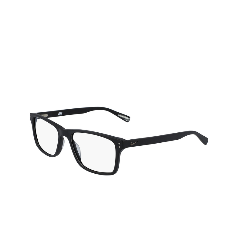 Lunettes de vue Nike 7246 003 matte black - 3/4