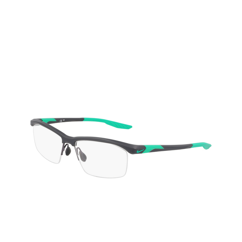 Lunettes de vue Nike 7402 034 matte dark grey - 3/4