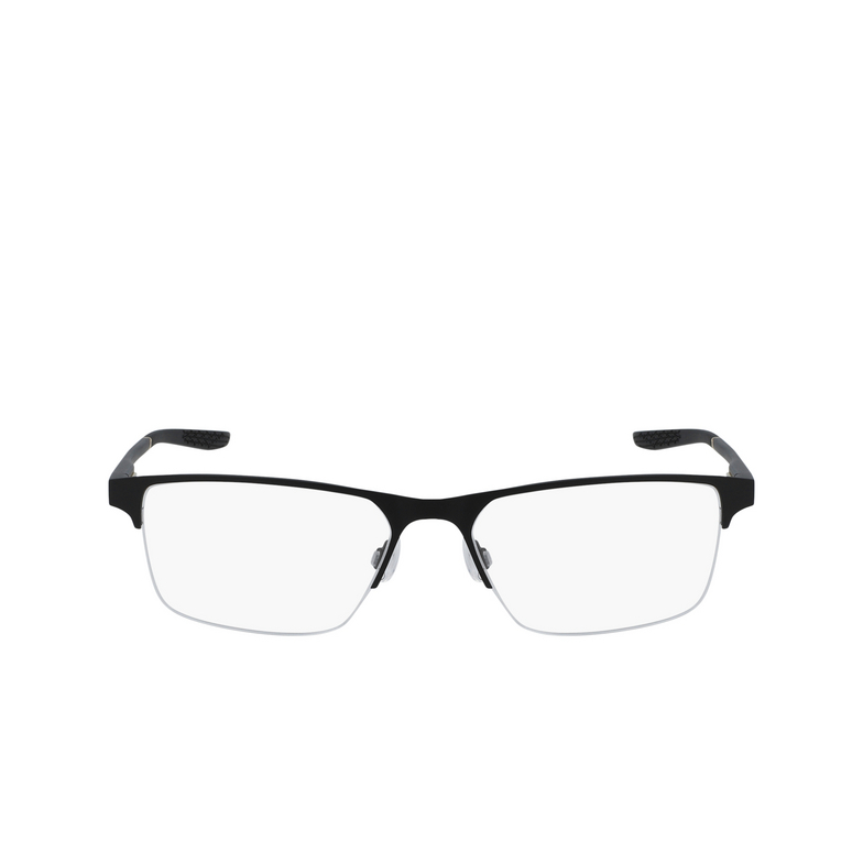 Nike 8045 Eyeglasses 002 satin black / black - 1/4