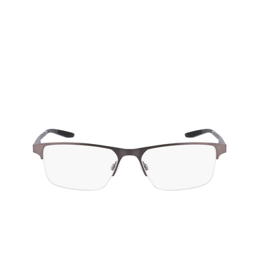 Gafas graduadas Nike 8045 071 brushed gunmetal / black - Vista delantera