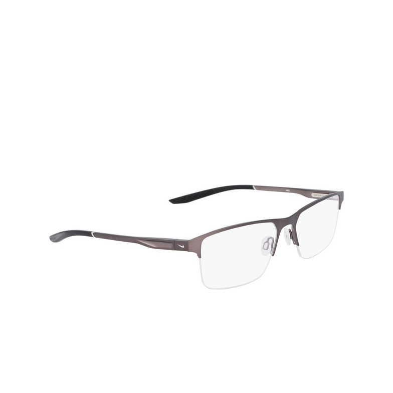 Nike 8045 Eyeglasses 071 brushed gunmetal / black - 2/4