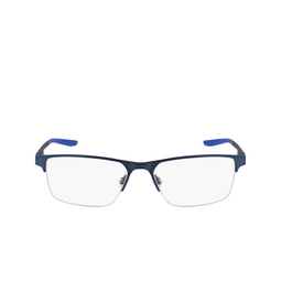 Nike 8045 Eyeglasses 416 brushed thunder blue / racer