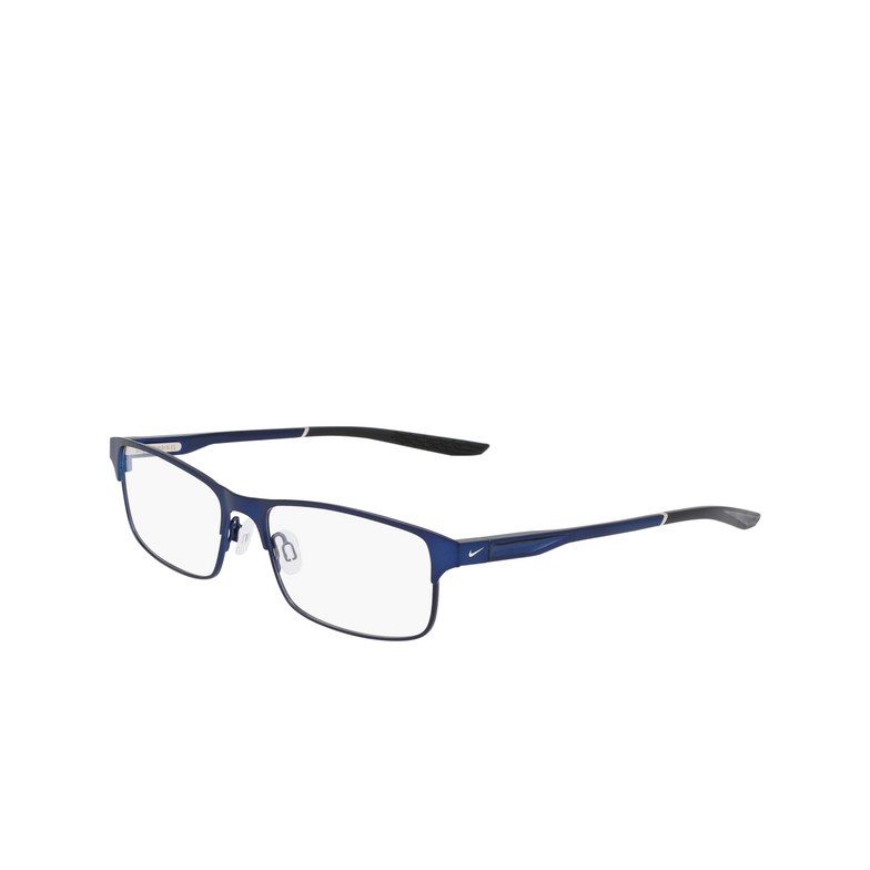 Nike 8046 Eyeglasses 401 satin navy / black - 3/4