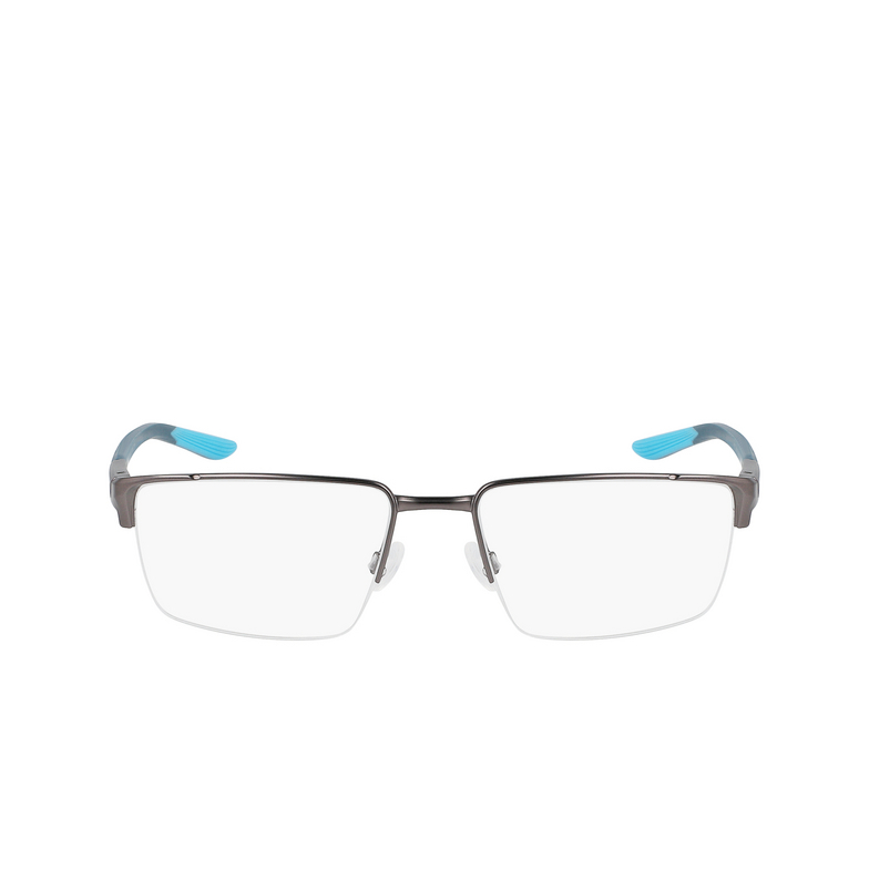 Gafas graduadas Nike 8054 074 satin gunmetal / matte blue - 1/4