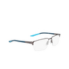 Nike 8054 Eyeglasses 074 satin gunmetal / matte blue - product thumbnail 2/4