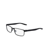 Lunettes de vue Nike 8131 001 satin black - Vignette du produit 3/4