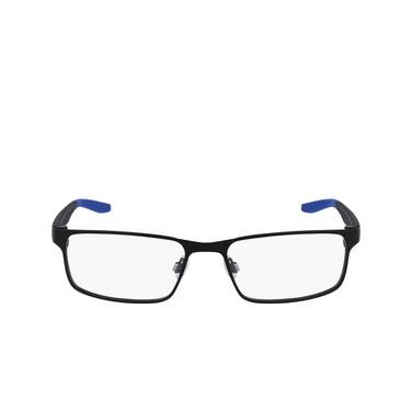 Nike 8131 Eyeglasses 008 satin black / racer blue - front view