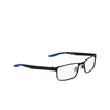 Nike 8131 Eyeglasses 008 satin black / racer blue - product thumbnail 2/4