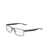 Gafas graduadas Nike 8131 073 brushed gunmetal / wolf grey - Miniatura del producto 3/4