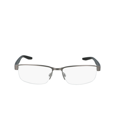 Lunettes de vue Nike 8138 071 brushed gunmetal / black - Vue de face