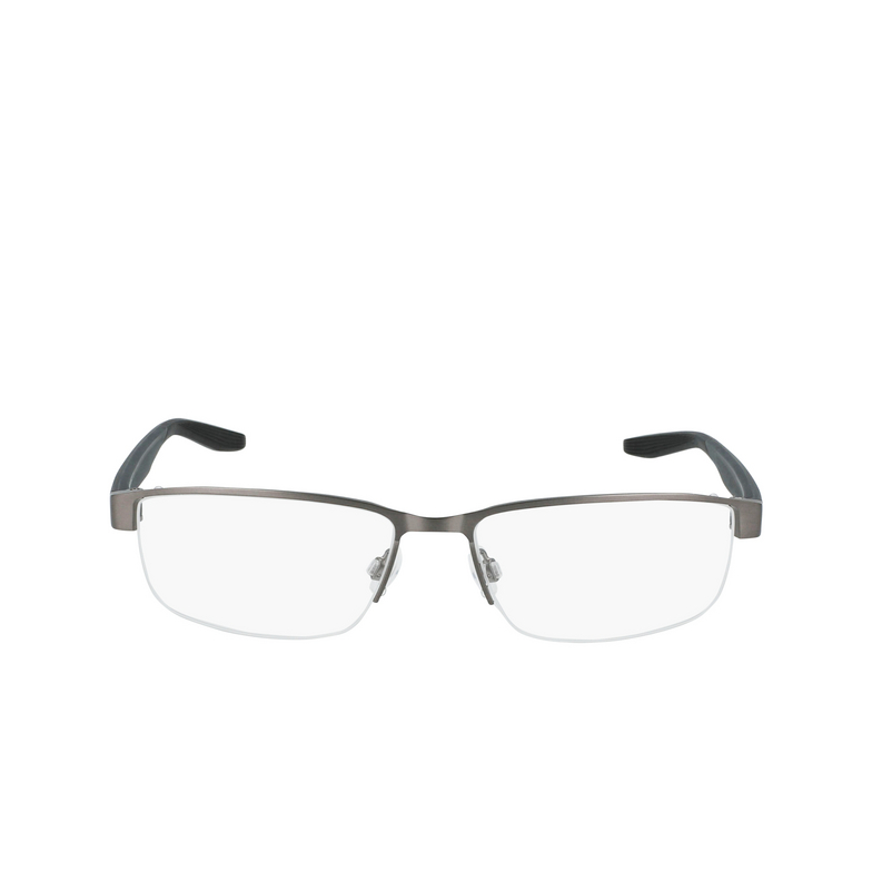 Nike 8138 Eyeglasses 071 brushed gunmetal / black - 1/4