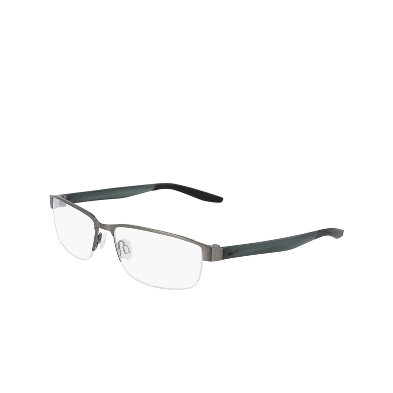 Lunettes de vue Nike 8138 071 brushed gunmetal / black - 3/4