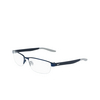 Lunettes de vue Nike 8138 405 satin navy / wolf grey - Vignette du produit 3/4