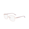 Gafas graduadas Nike 8401 780 shiny rose gold / platinum violet - Miniatura del producto 3/4