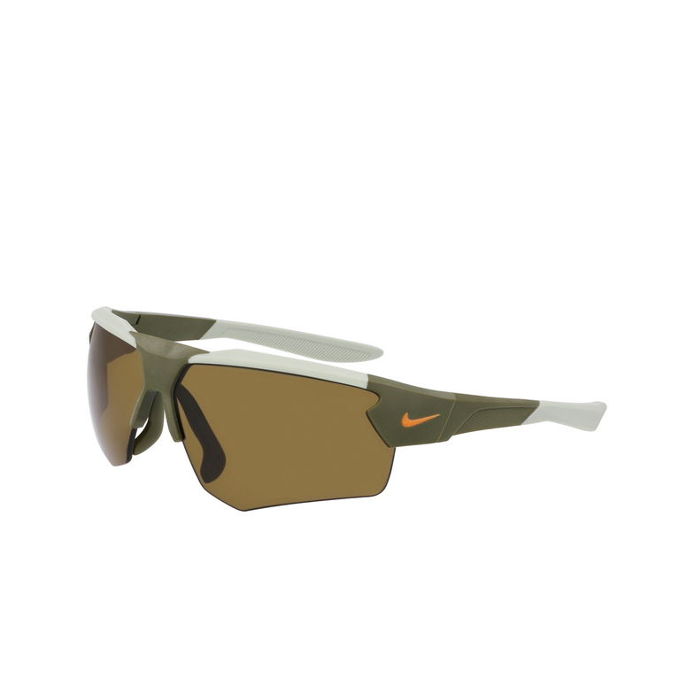 Lunettes de soleil Nike CLOAK DUO E 223 matte medium olive / terrain - 3/4