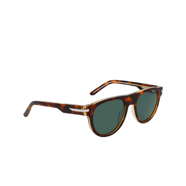 Nike CRESCENT III Sunglasses 298 tortoise / green - three-quarters view