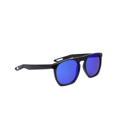 Nike FLATSPOT XXII M Sunglasses 451 obsidian / ultraviolet mirror - three-quarters view