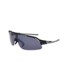 Nike FLYFREE SHIELD Sunglasses 010 matte black / grey / ll orange - product thumbnail 3/4