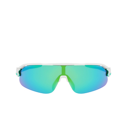 Nike FLYFREE SHIELD Sunglasses 907 mat lt silver / gren mir / volt