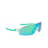 Lunettes de soleil Nike FLYFREE SHIELD 907 mat lt silver / gren mir / volt - Vignette du produit 2/4