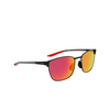 Lunettes de soleil Nike METAL FUSION M 010 satin black / red mirror - Vignette du produit 2/4