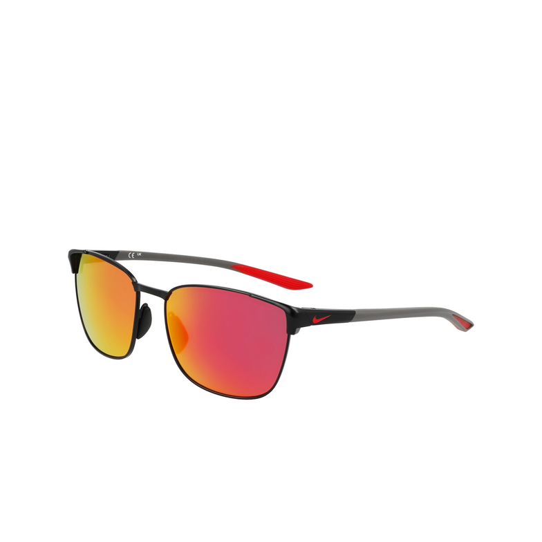 Gafas de sol Nike METAL FUSION M 010 satin black / red mirror - 3/4