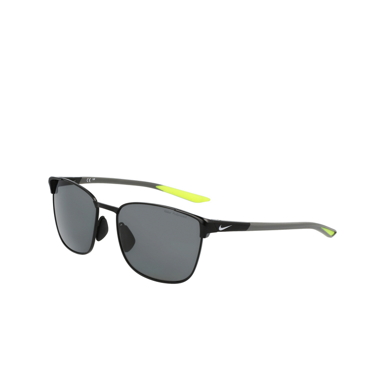 Lunettes de soleil Nike METAL FUSION P 010 satin black / polar grey - 3/4