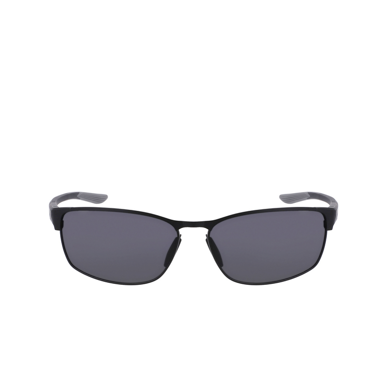 Nike MODERN METAL Sunglasses 010 satin black / dark grey - 1/4