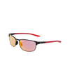 Gafas de sol Nike MODERN METAL M 010 satin black / red mirror - Miniatura del producto 3/4