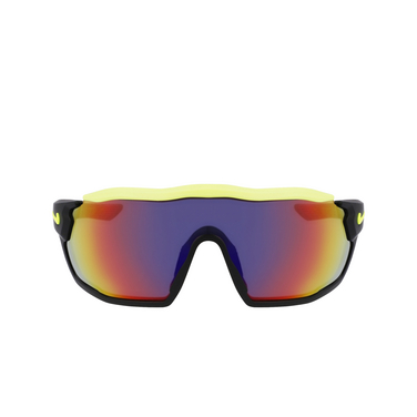 Lunettes de soleil Nike NIKE SHOW X RUSH E 010 matte black / red mirror - Vue de face