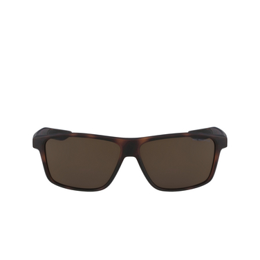 Lunettes de soleil Nike PREMIER 202 matte tortoise / dark brown - Vue de face