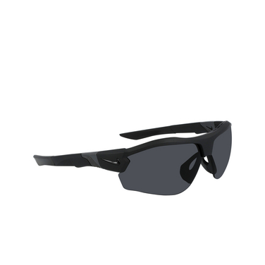 Nike SHOW X3 Sunglasses 011 matte black / dark grey - three-quarters view