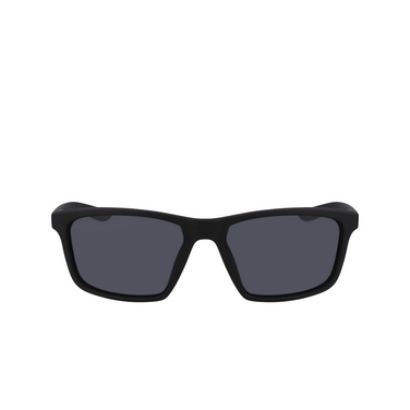 Nike VALIANT Sunglasses 010 matte black / white / dark grey - front view