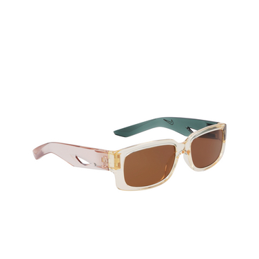 Nike VARIANT I Sunglasses 113 coconut milk / brown - three-quarters view