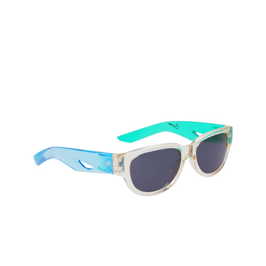 Nike VARIANT II Sunglasses 113 coconut milk / navy - three-quarters view