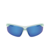 Lunettes de soleil Nike WINDTRACK M 301 matte jade ice / milky blue mirror - Vignette du produit 1/4