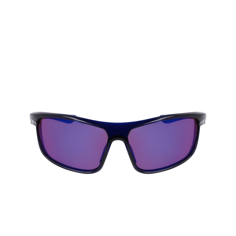 Gafas de sol Nike WINDTRACK RUN E 410 midnight navy / road blue mir - 1/4