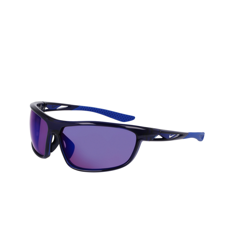 Gafas de sol Nike WINDTRACK RUN E 410 midnight navy / road blue mir - 3/4