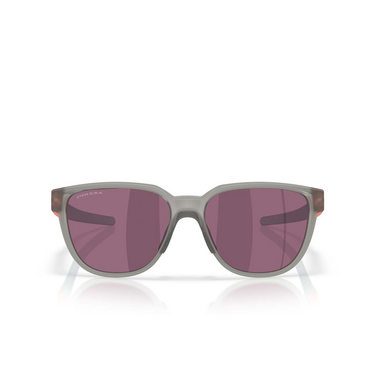 Lunettes de soleil Oakley ACTUATOR 925015 matt transparent grey ink - Vue de face