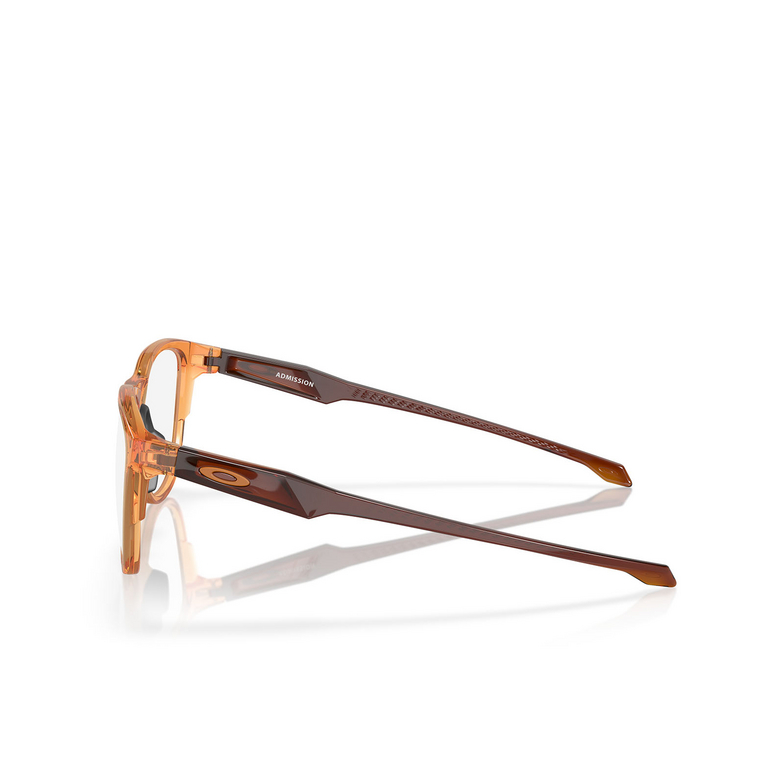 Lunettes de vue Oakley ADMISSION 805607 polished transparent ginger - 3/4