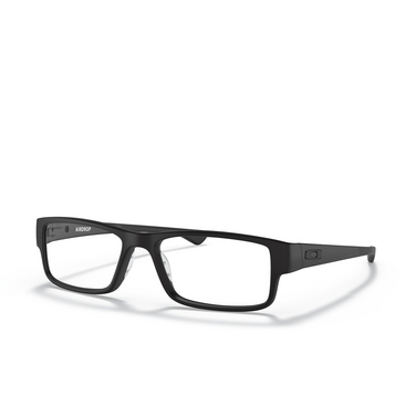 Oakley AIRDROP Eyeglasses 804601 satin black - three-quarters view