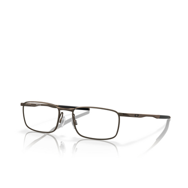 Oakley BARRELHOUSE Eyeglasses 317302 pewter - three-quarters view