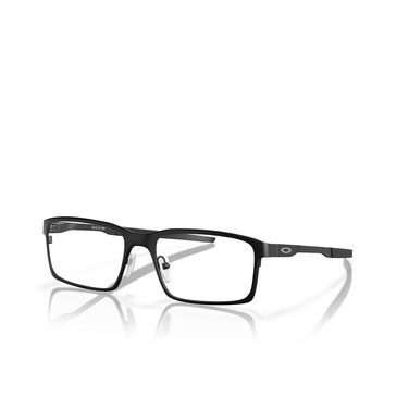 Lunettes de vue Oakley BASE PLANE 323201 satin black - Vue trois quarts