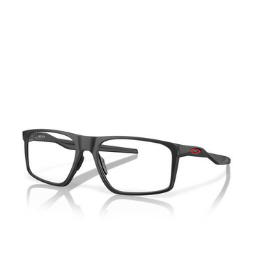 Oakley BAT FLIP Eyeglasses 818304 satin light steel - three-quarters view