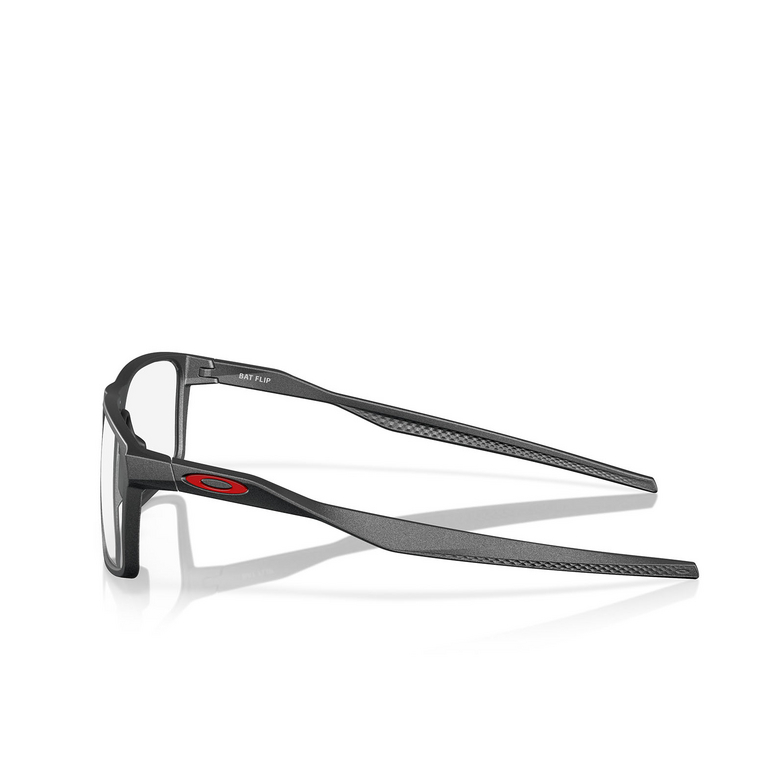 Lunettes de vue Oakley BAT FLIP 818304 satin light steel - 3/4