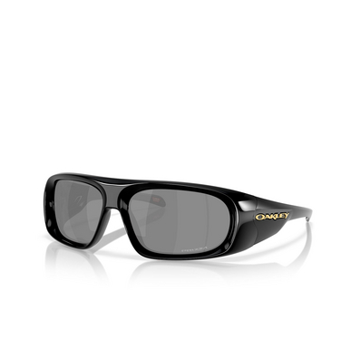 Oakley brand BELLEVILLE Sunglasses 949101 polished black - three-quarters view