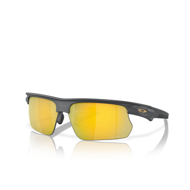 Oakley BISPHAERA Sunglasses 940012 matte carbon - three-quarters view