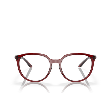 Occhiali da vista Oakley BMNG 815004 polished trans brick red - frontale