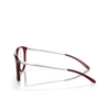 Oakley BMNG Eyeglasses 815004 polished trans brick red - product thumbnail 3/4