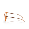 Lunettes de vue Oakley BMNG 815005 polished transparent ginger - Vignette du produit 3/4